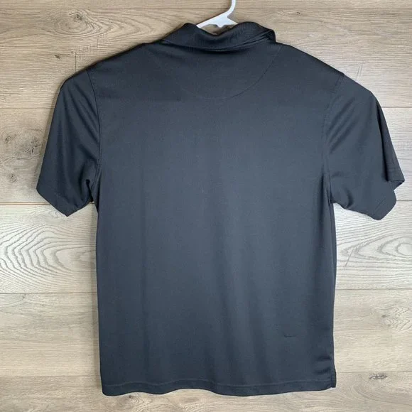 Champions Tour Polo Golf Shirt Mens Large Black with Diamond Design Short Sleeve - Picture 10 of 13